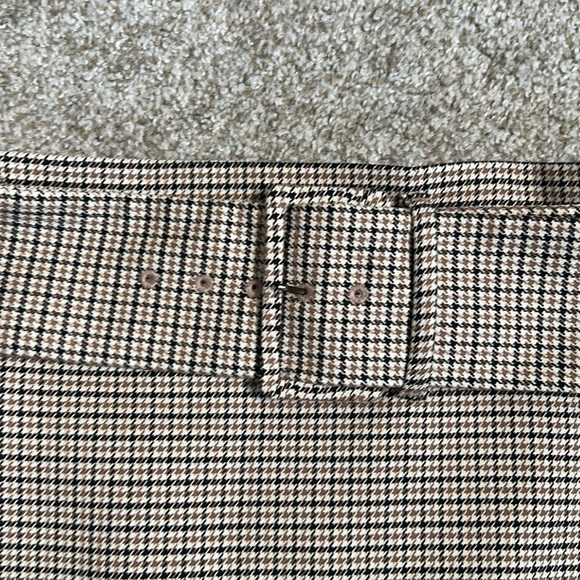 Zara Plaid Pencil Skirt - Picture 3 of 5